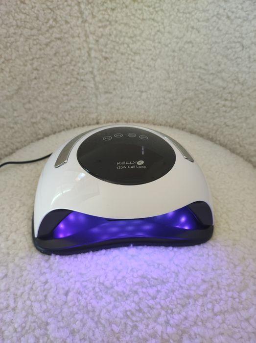 Catalisador Kelly K 120W UV Light Nail Lamp 2-in-1