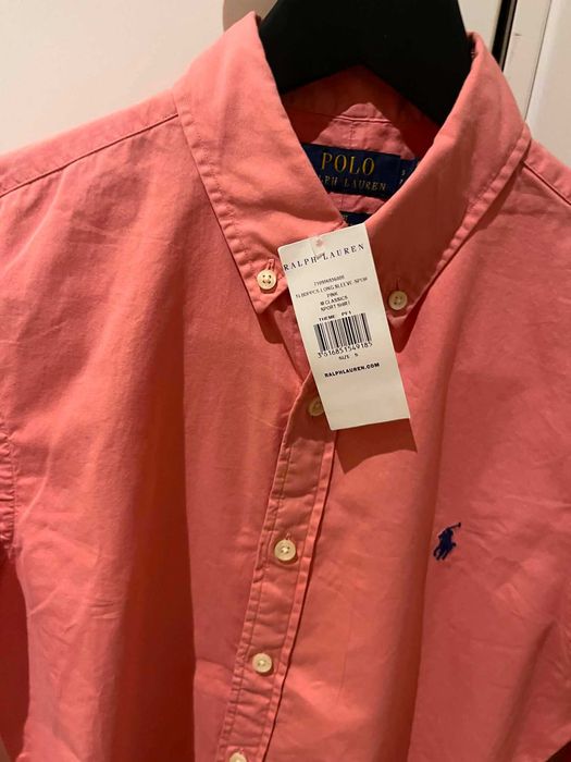 Koszula Ralph Polo Lauren Nowa Różowa Oryginalna