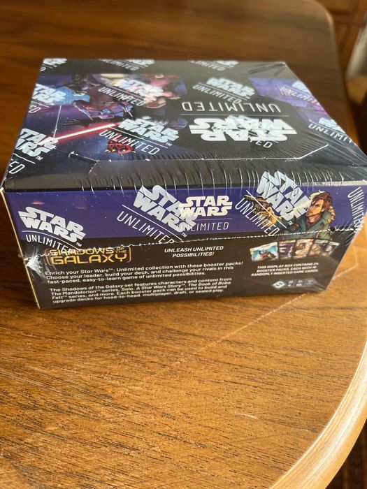 Star Wars Unlimited “Shadows of the Galaxy” Booster Box