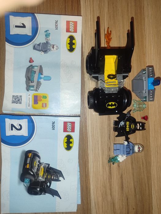 LEGO DC 76301 Batman i batmobil kontra mr freeze