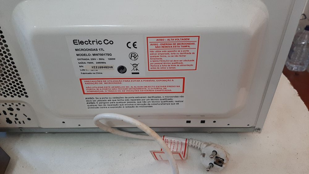 Microondas Electric Co