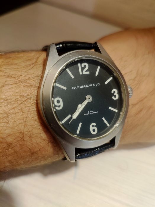 Наручные часы Blue marlin похожи на Glycine