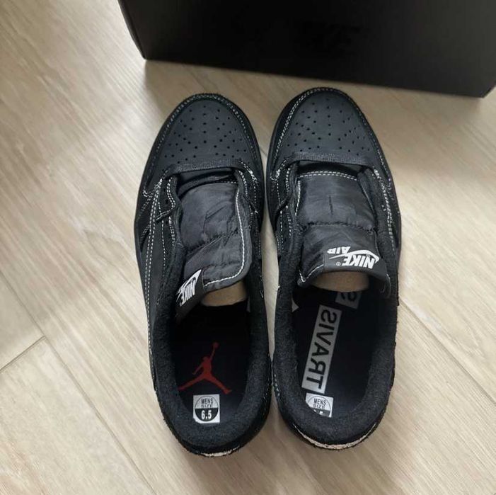 Jordan 1 Retro Low OG SP Travis Scott Black Phantom R.43