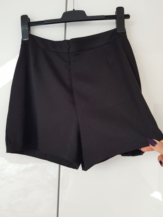 Mohito nowe spódnico szorty S nowe z metką czarne basic spódnico spodenki jesienne eleganckie