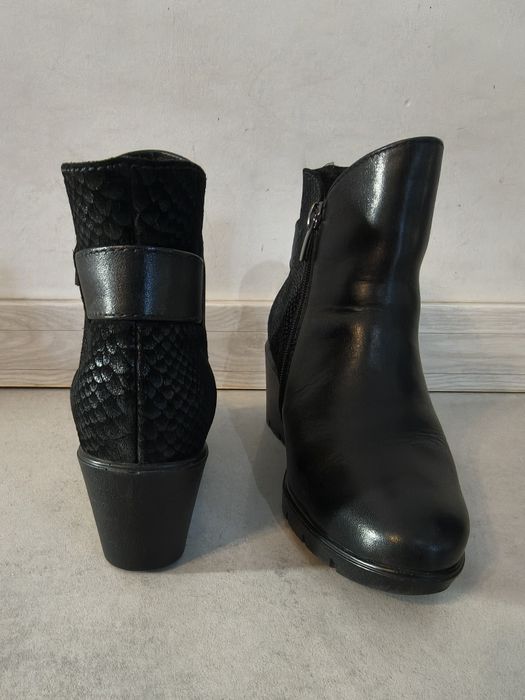 Buty botki damskie czarne Lasocki rozmiar 37