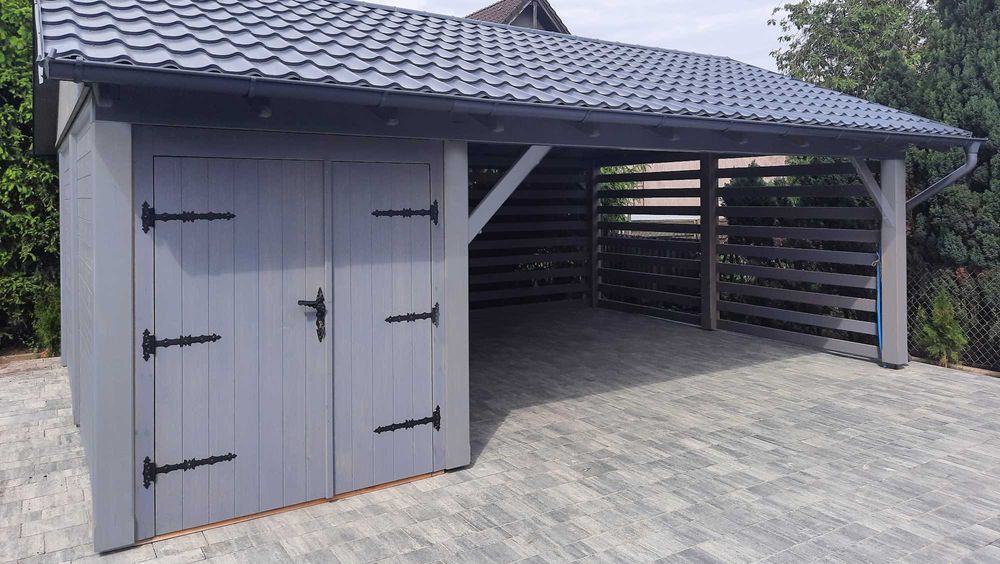 Wiata 7,3 x 5 m / Montaż w cenie