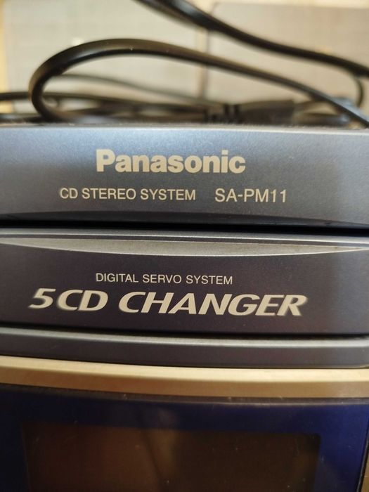 Музичний центр, магнітола Panasonic SA-PM 11. Вживаний. Робочий.
