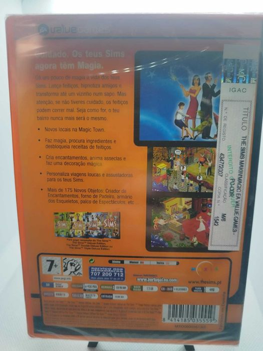 The Sims Makin Magic PC CD-ROM Selado Novo Expansão