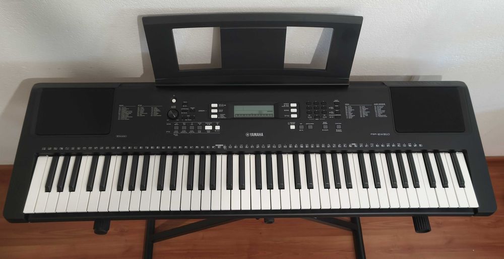 Yamaha PSR-EW310 + Fonte Original + Suporte OQAN | Como Novo