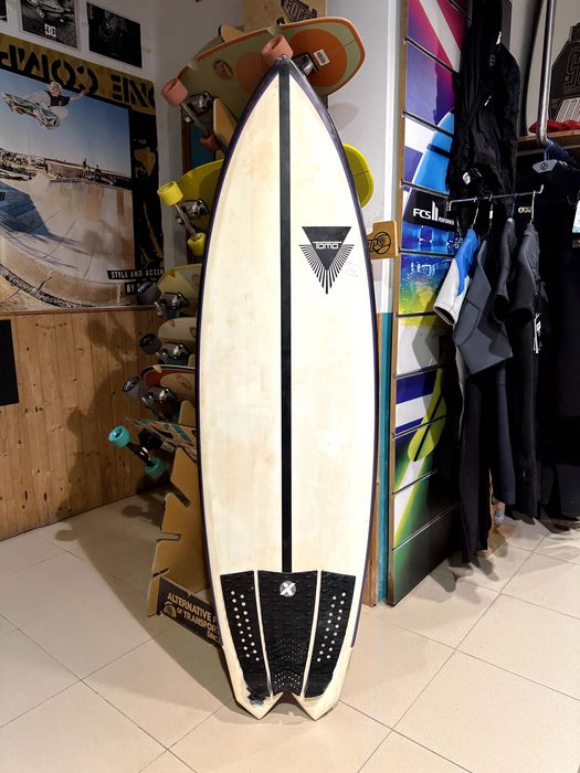 El Tomo Fish 5'5 x 19 x 2 3/8, quad com quilhas Tomo