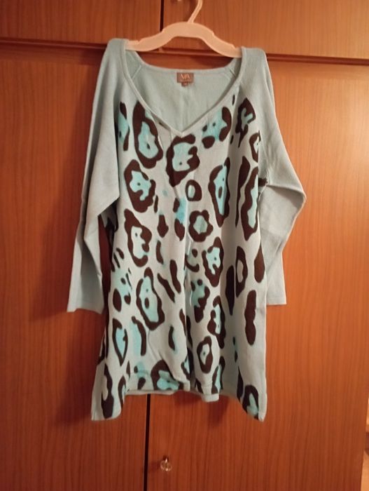 Sweterek damski rękaw 3/4  rozmiar 42/44