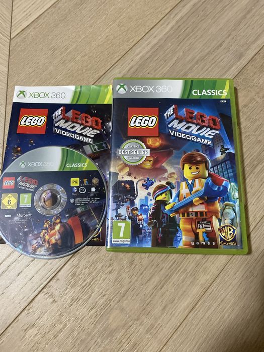 Gra dziecieca LEGO Przygoda Movie na Xbox 360 stan plyty dobry