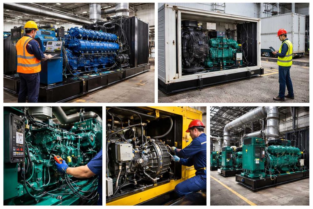 Ремонт промислових генераторів місто Київ та область