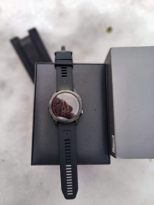 Топовий Garmin Fenix 7 X Solar Sapphire Titanium 51mm