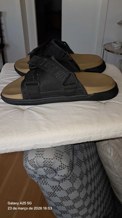 Chinelos NTX x RIDER pretos para  homem usados apenas uma vez.
