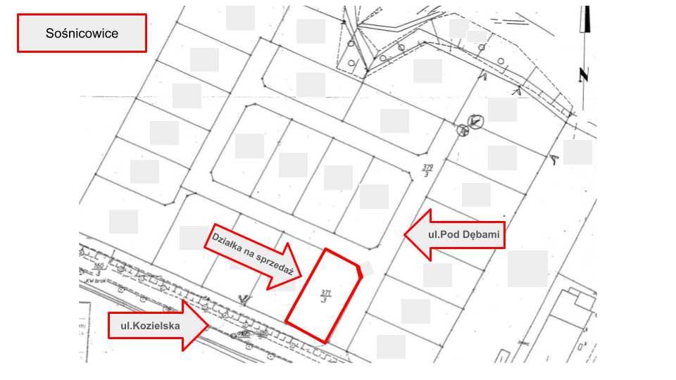 Działka budowlana Sośnicowice