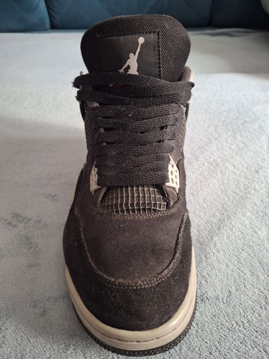 Air Jordan 4 Black Canvas