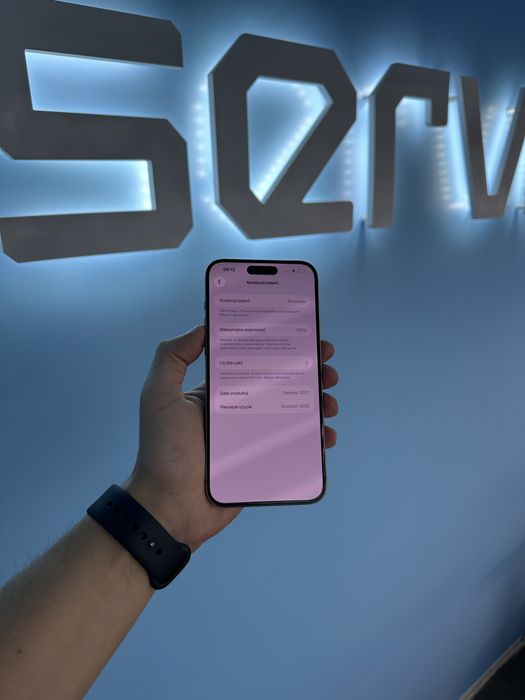 iPhone 15 PRO MAX 256GB BATERIA 100% GWARANCJA 12 miesiecy !!!