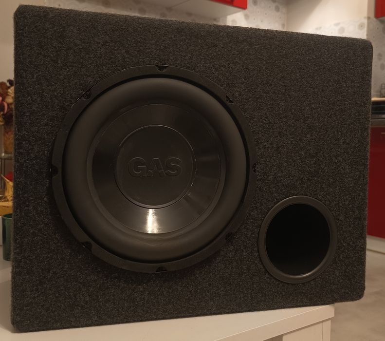 Subwoofer samochodowy GAS Audio 1000W, tuba