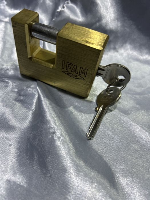 Cadeado IFAM em latão – 70 mm – 2 chaves