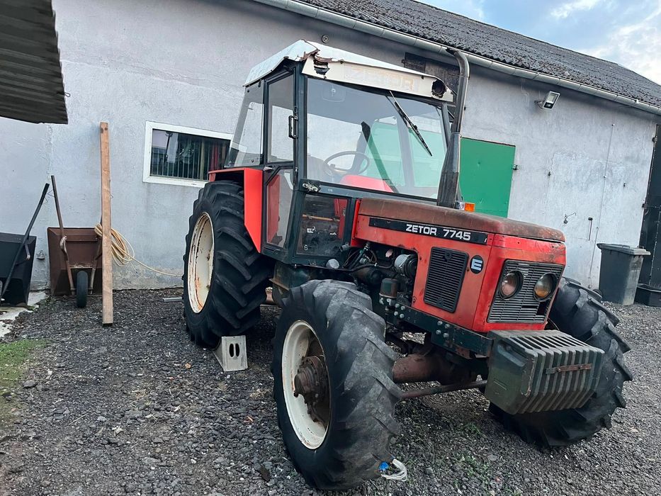 Ciągnik Rolniczy Zetor 7745 Sprowadzony 4x4