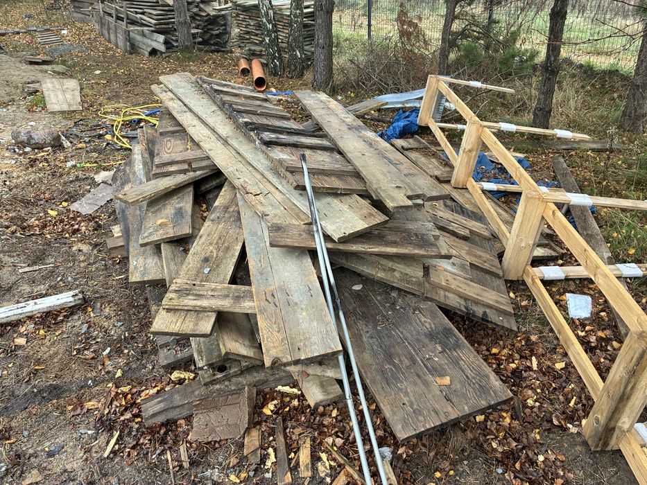 Deski szalunkowe używane