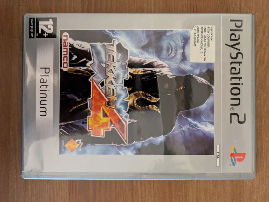 Jogo PS2 ( PlayStation 2 ) " Tekken 4 " (Bom Estado)