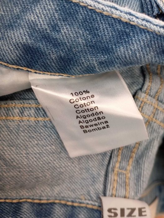 Calça de ganga mom fit nova com etiqueta