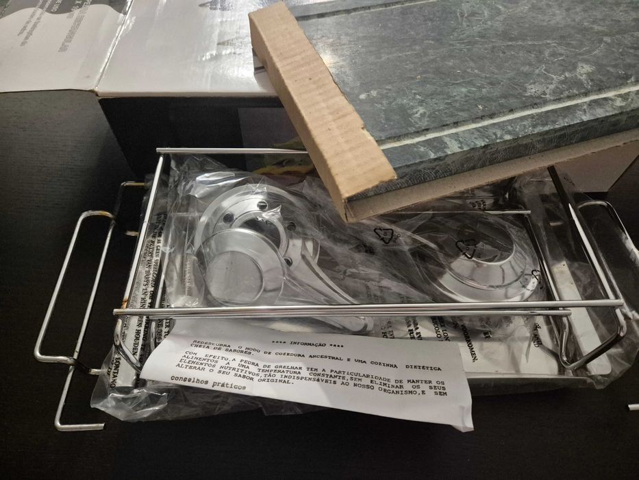 Grelhador de Pedra - NOVO