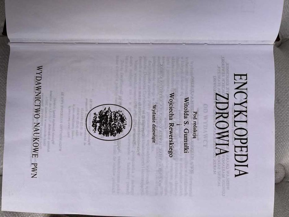 Encyklopedia Zdrowia PWN tom 1 - 2