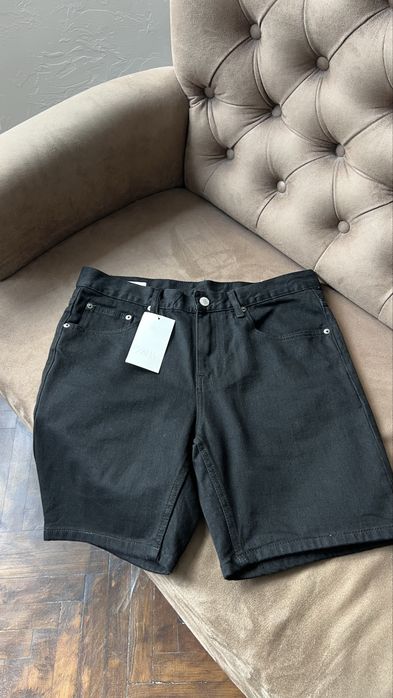 NEW !!! Чоловічі джинсові шорти ZARA Regular