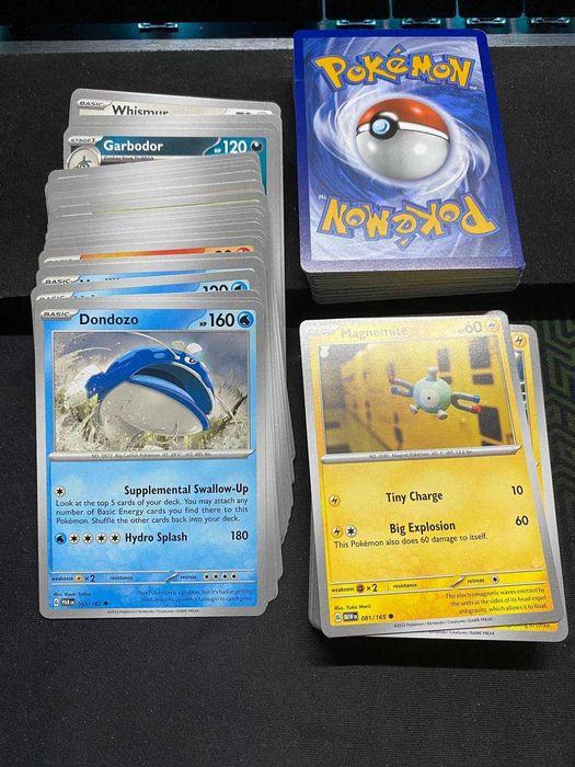 l Bulk 200 szt l Karty pokemon TCG l Bez powtórek l