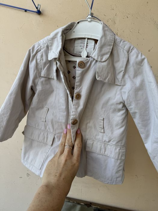 Тренч Zara дитячий на дівчинку 86 розмір