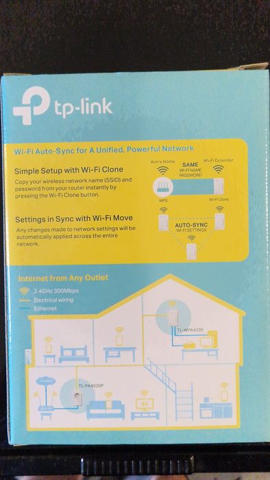 TP-Link AV600 Powerline Kit – Internet via Electrical Wiring up to 600 Mbps64283856933891123