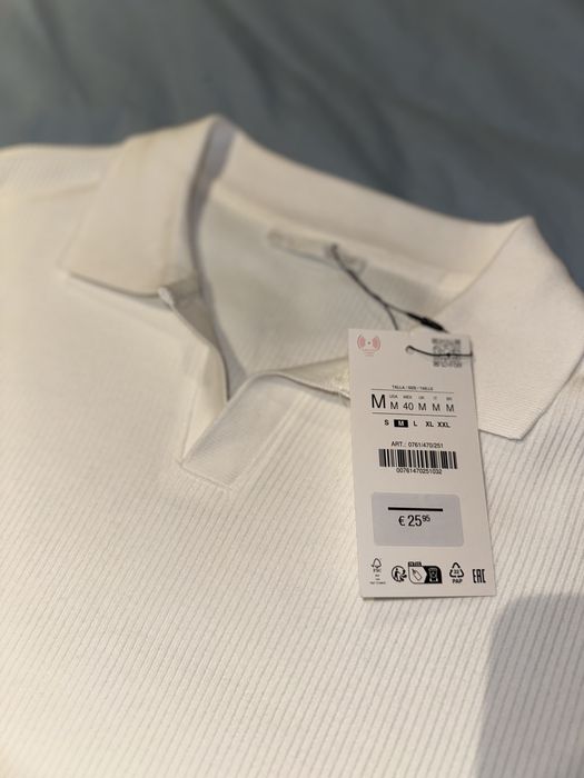 t shirt estilo camisa branca da zara