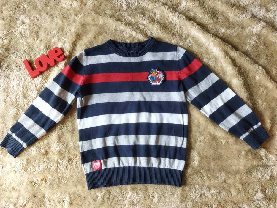 Детский пуловер,свитерок для мальчика Щенячий патруль,PAW Patrol