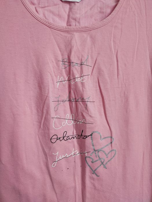 Bluzka piżamowa długi rękaw r.M