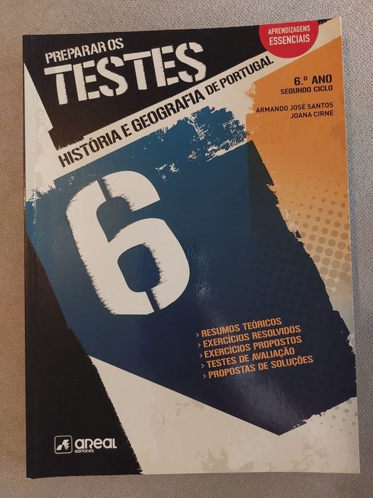 Livro Preparar os testes de História e Geografia de Portugal 6° ano