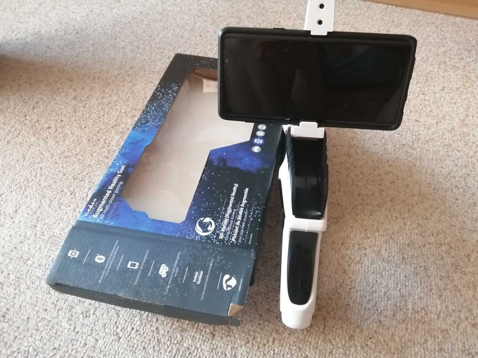 NOWY nteraktywny pistolet Augmented Reality do gry na smartfonie
