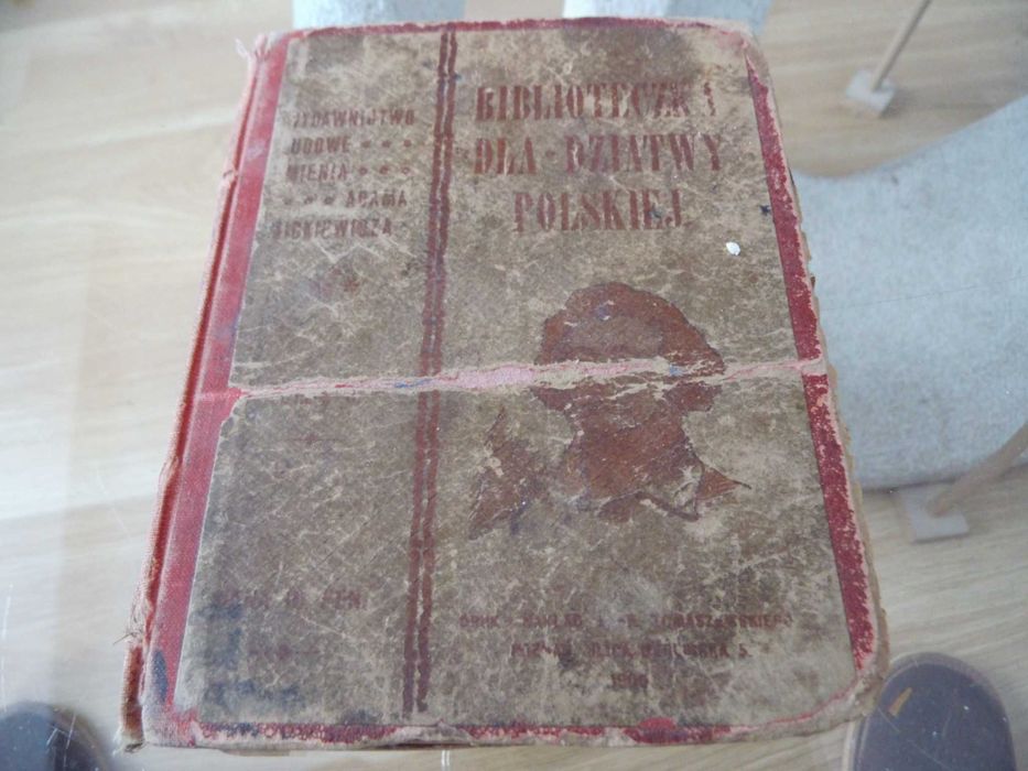 Stara książka 1900 r. Biblioteczka Dziatwy Polskiej.