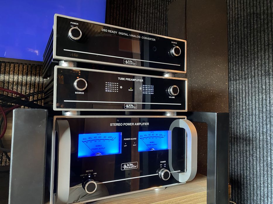 Końcowka mocy tranzystorowa  high-end 2x27 wat