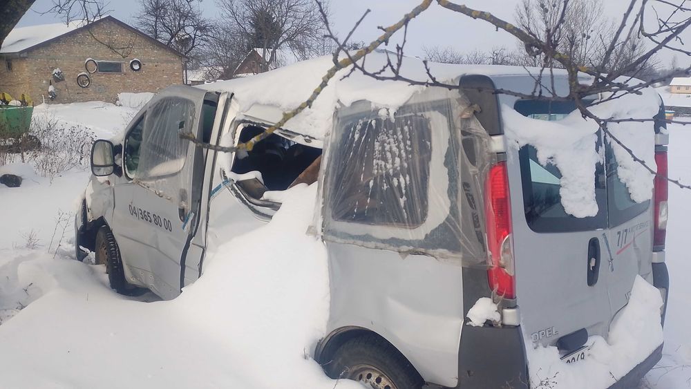 Опель віваро після дтп