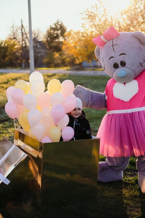 Большой Медведь (Тедди) . Встреча из роддома. Сюрприз на праздник