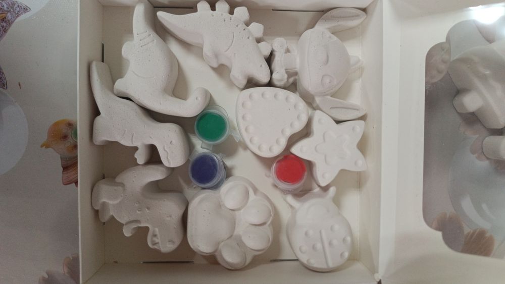 Гіпсові фігурки для розмальовки