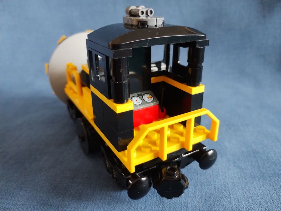 LEGO train pług śnieżny, pociąg, lokomotywa