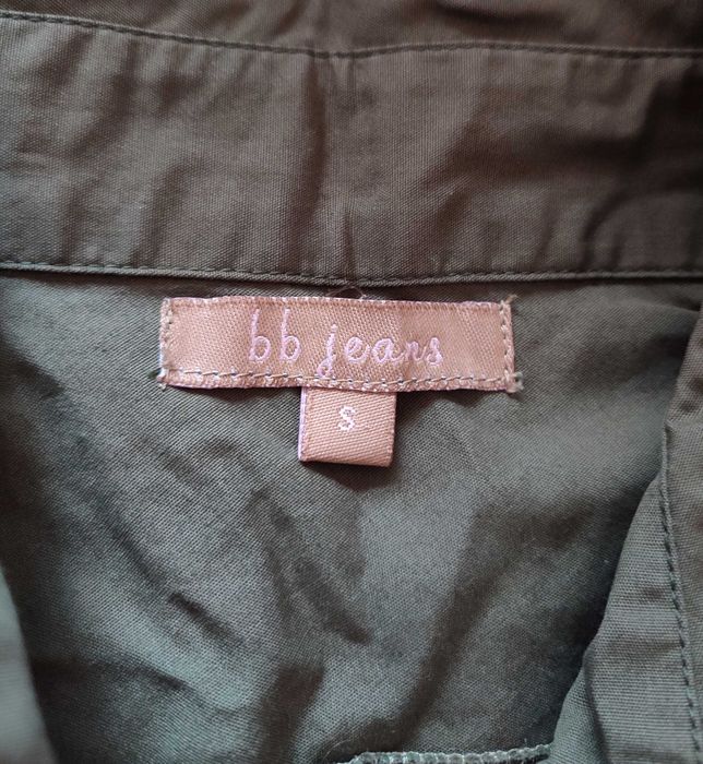 Koszula, bluzka khaki z haftem. Oryginalna Super