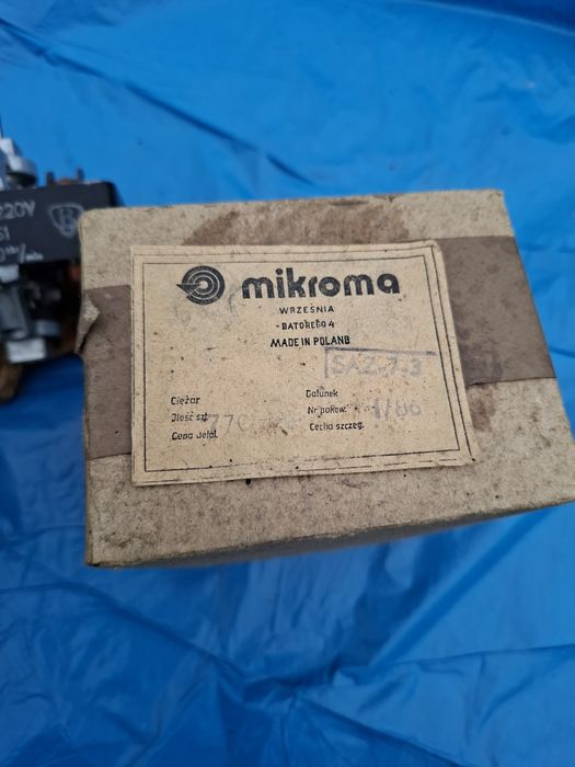 Silnik do magnetofonu  gramofonu PRLmikroma 86 rok