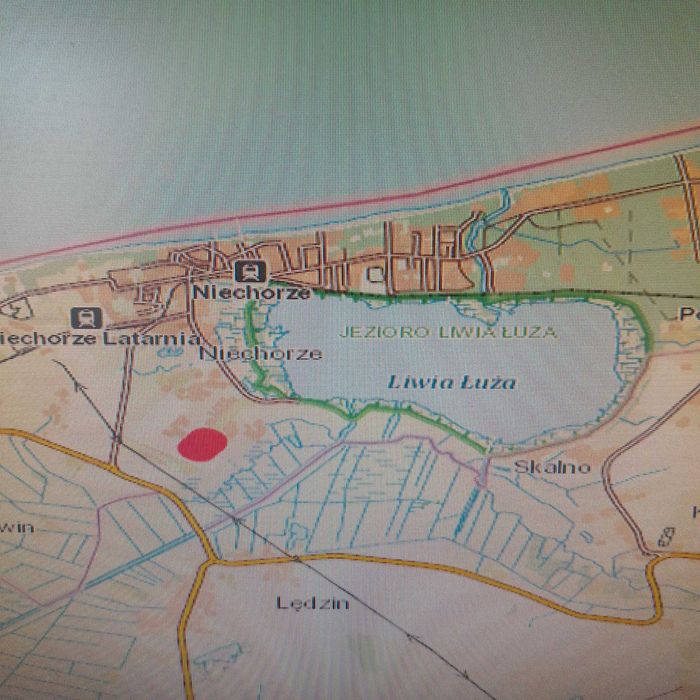 Sprzedam działkę rekreacyjna 664 m2 w Niechorzu obok Liwiej Łuży