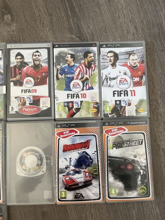 Vários jogos para PSP