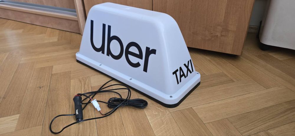 Lampa Taxi Kogut Uber Led